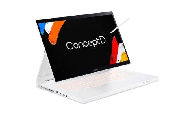宏碁 Concept D7 Ezel 笔记本开卖:8 核 i7+RTX 2080 Super,可翻折 4K 屏