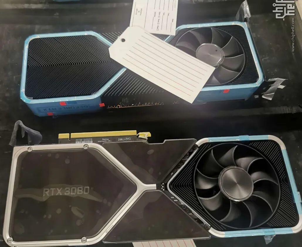 RTX 3090谍照曝光:与RTX 2080对比堪称“庞然大物”