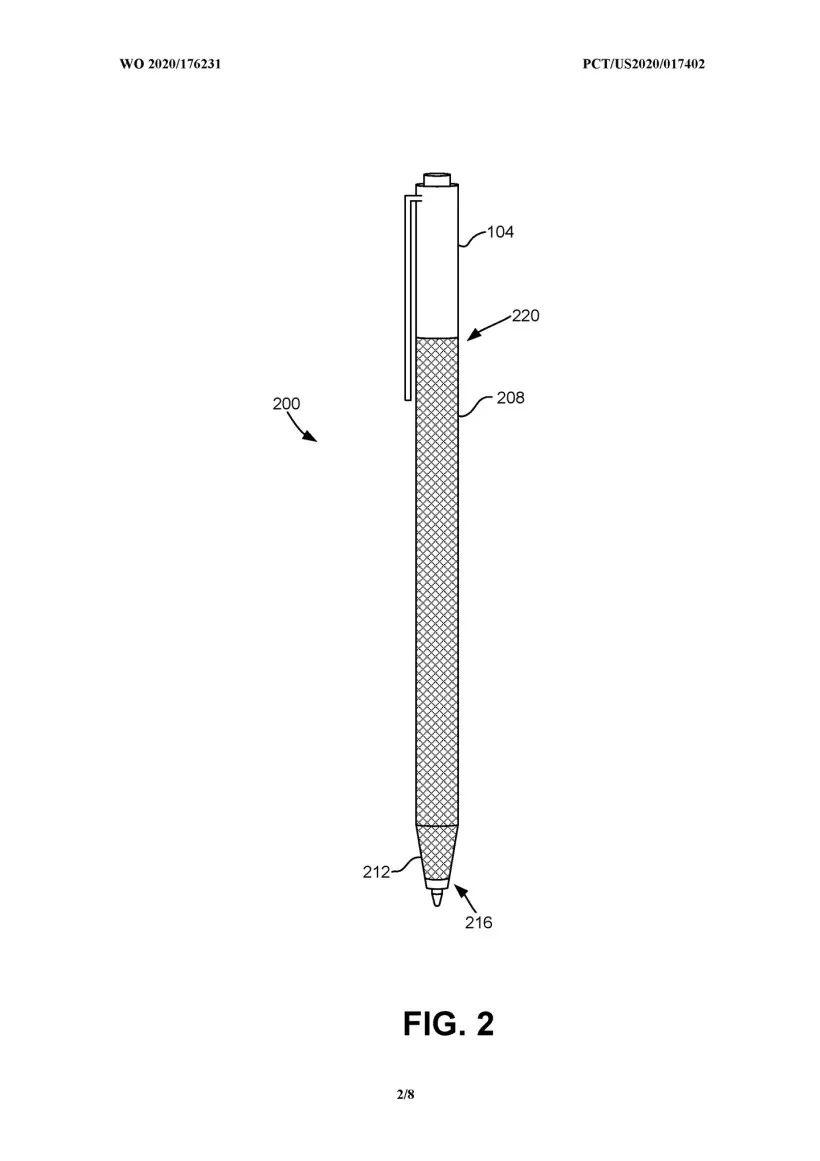 微软正在设法用织物材质覆盖Surface Pen触笔表面
