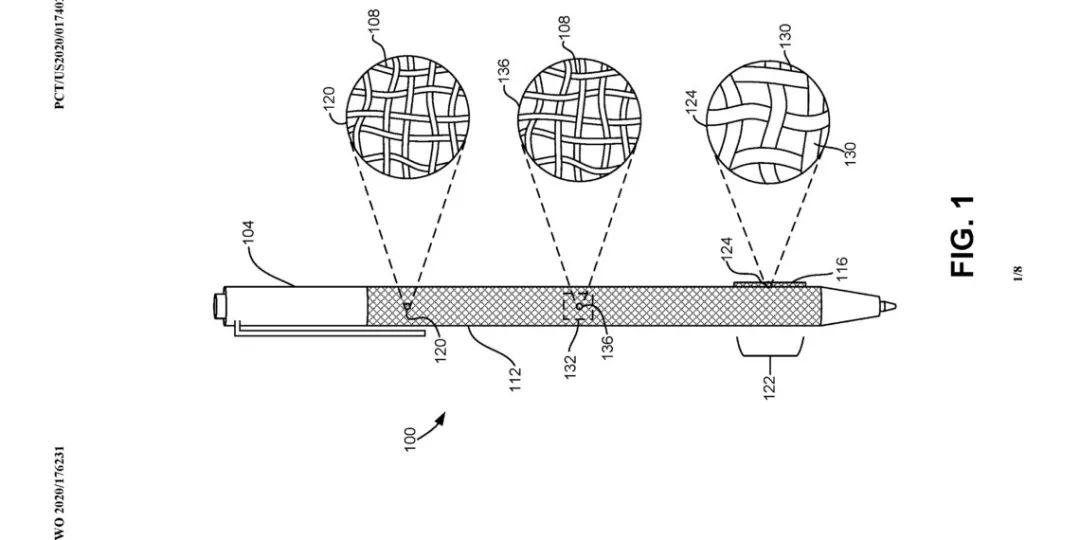 微软正在设法用织物材质覆盖Surface Pen触笔表面