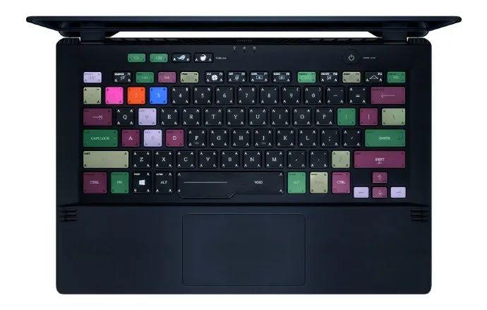 ROG 推出幻 14-ACRNM 限定版笔记本: 8 色键盘,26 道涂层