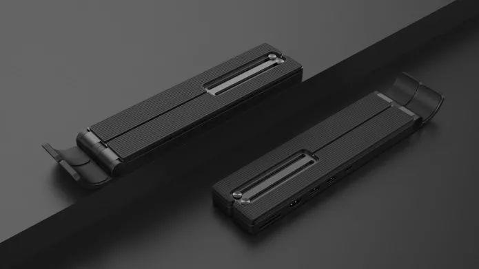 绿联海外众筹 X-Kit 折叠笔记本支架:集成 Type-C 扩展坞,仅重 283g