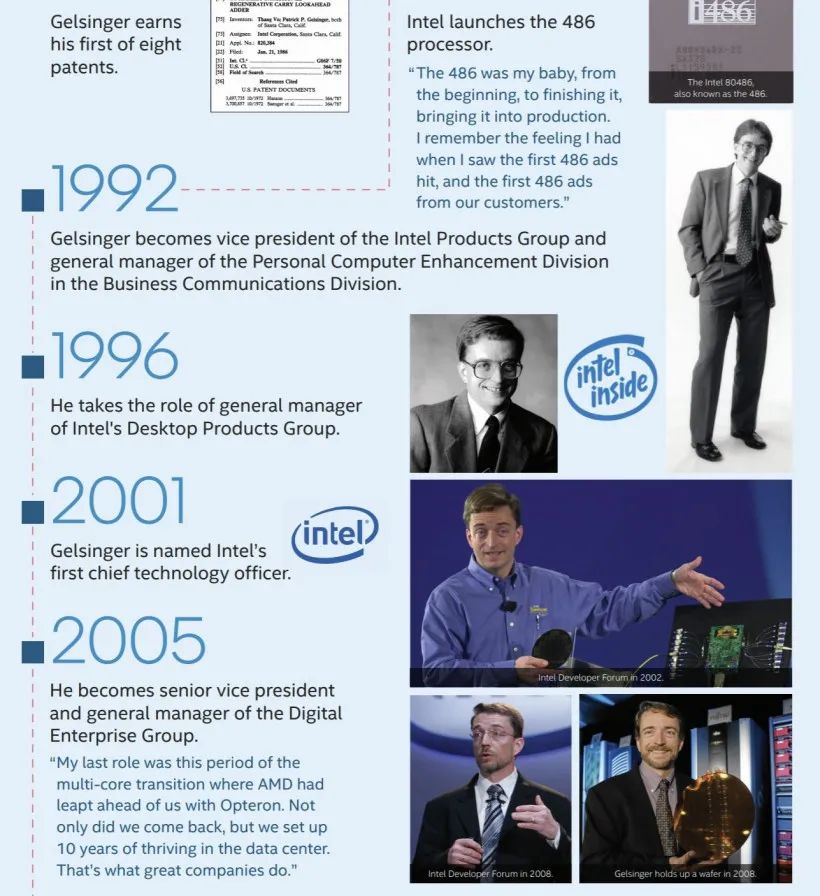 帕特 · 基辛格正式成为英特尔第八任 CEO