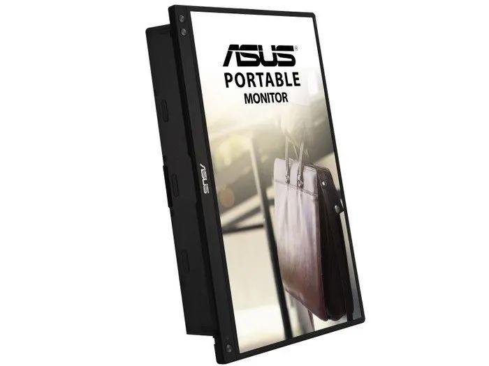 华硕更新 ZenScreen MB16 ACV 便携屏:银离子除菌、黑化设计