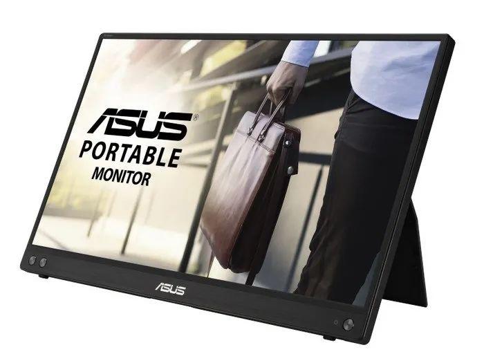 华硕更新 ZenScreen MB16 ACV 便携屏:银离子除菌、黑化设计