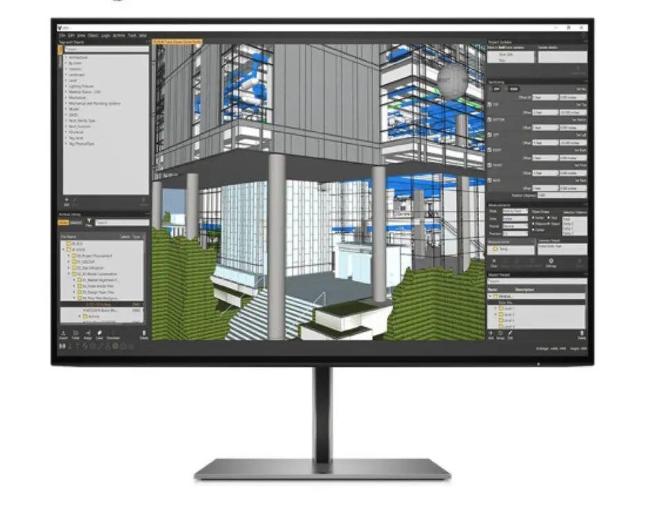 惠普推出 Z24n G3 工作站级显示器:16:10 比例,支持 USB-C 一线连