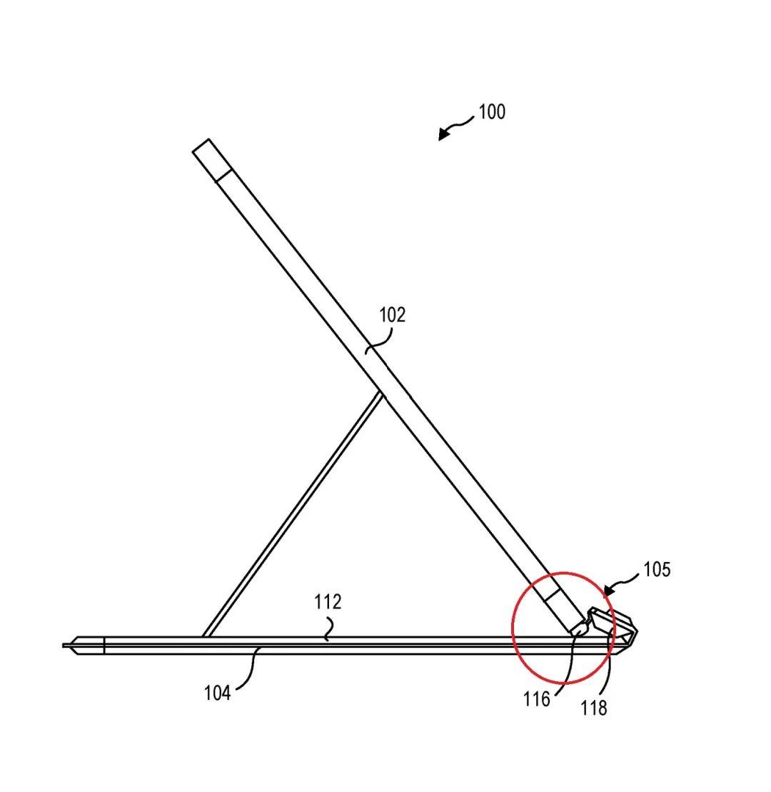 微软 Surface 新专利公开,保护套使用大量磁铁提高稳定度