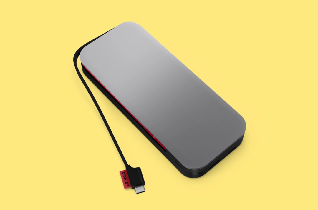 约 579 元,联想 Go USB-C 笔记本充电宝发布:20000mAh ,输出 65W