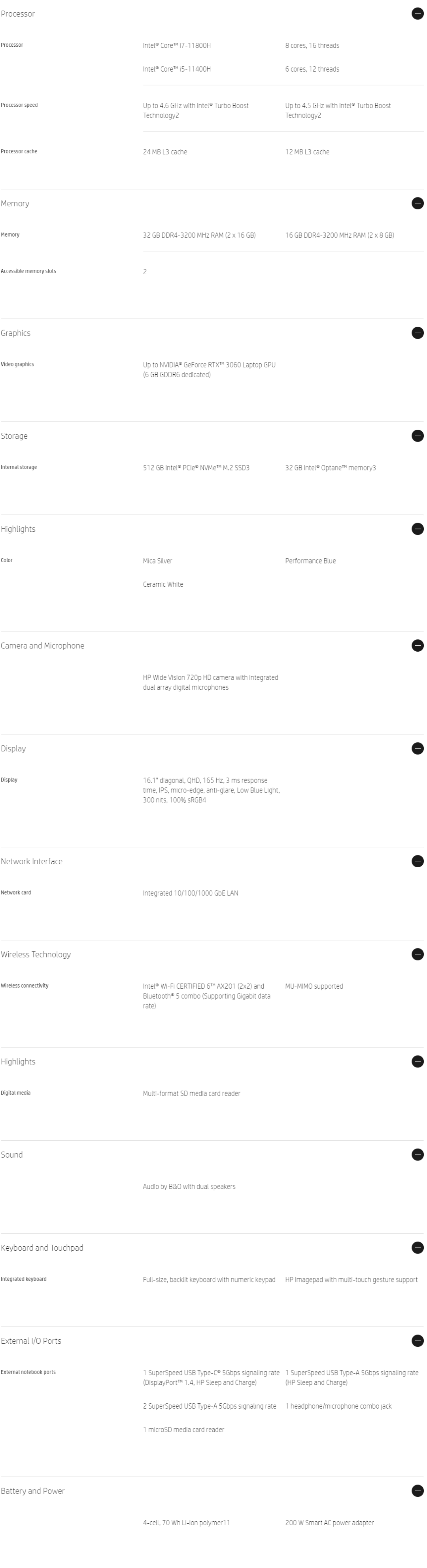 惠普光影精灵 7 现身官网:提供英特尔和 AMD 双版本
