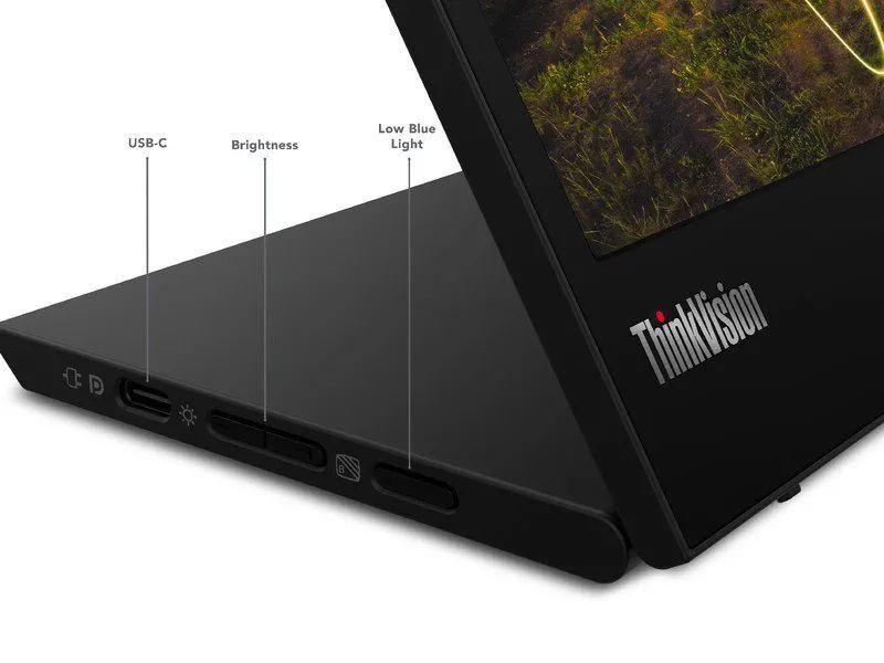 联想推出 ThinkVision M15 便携显示器:FHD 15.6 英寸,1418 元