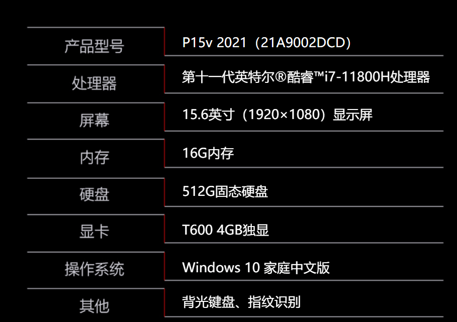联想 ThinkPad P15v 2021 设计师工作站明日 0 点开售,首发价 8999 元