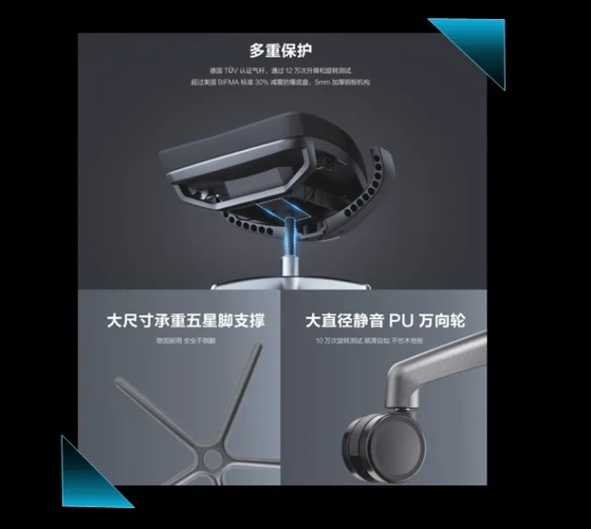 拯救者电竞椅 C7 发布:1199 元起,同时针对手游场景优化