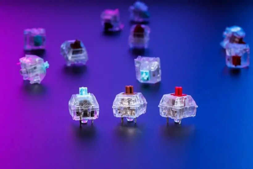 ROG 推出自研 NX 系列机械轴,随魔导士 NX 机械键盘首发