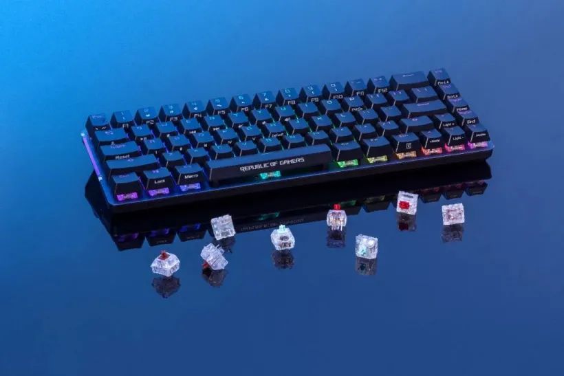 ROG 推出自研 NX 系列机械轴,随魔导士 NX 机械键盘首发