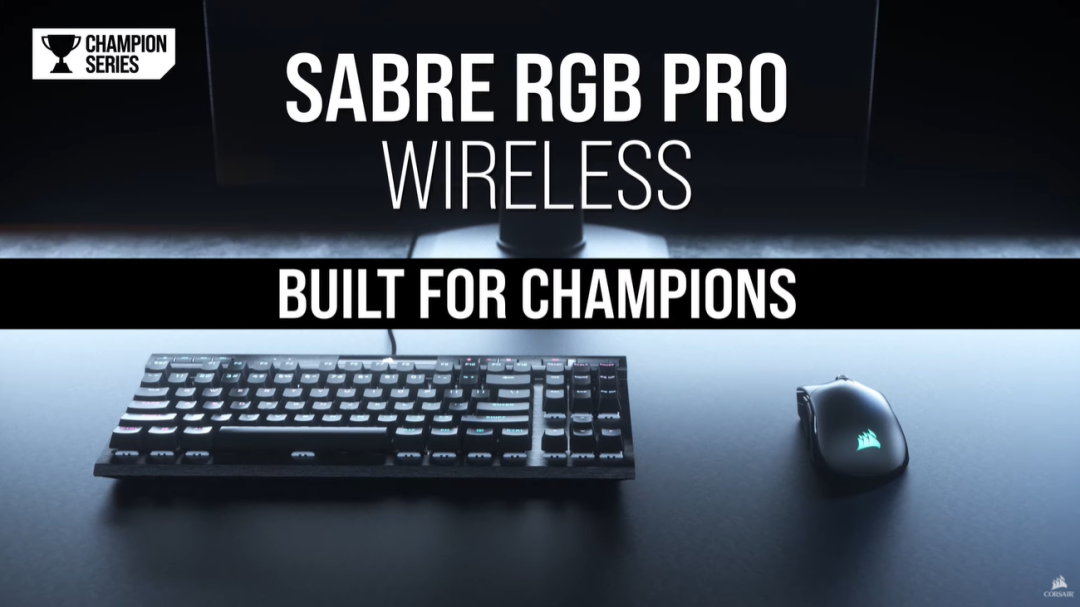 海盗船推出 SABRE RGB PRO 无线游戏鼠标:26000 DPI,710 元