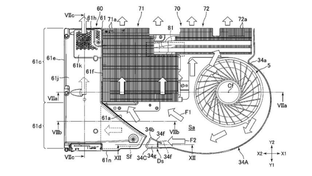 PS5 设计专利图曝光:散热组件形似蜗牛壳
