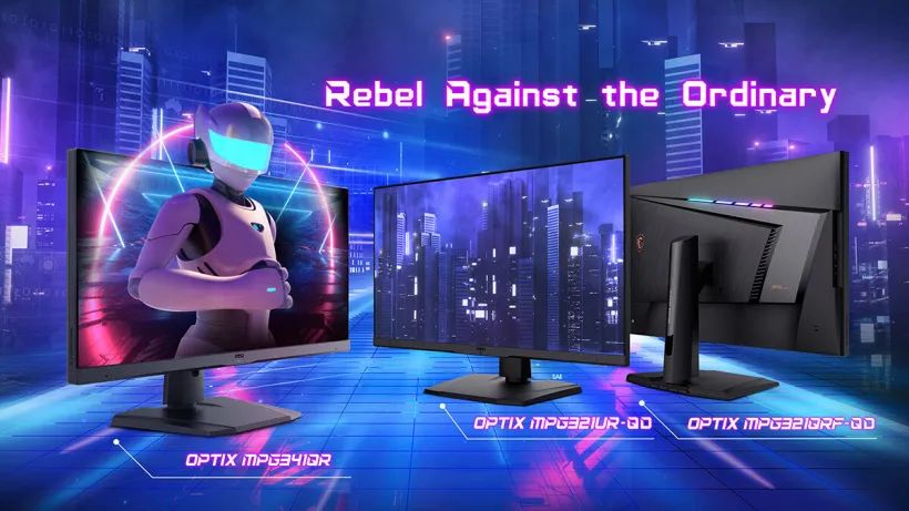 微星推出三款 Optix MPG 系列电竞显示器:含量子点技术,最高 4K/144Hz