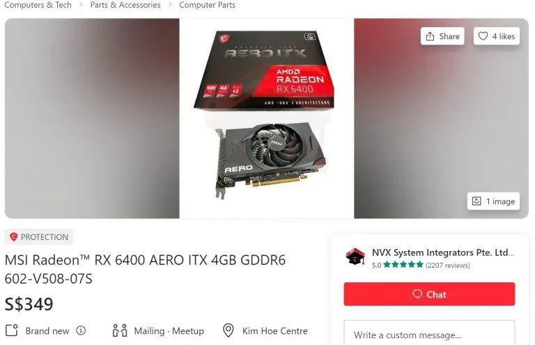 微星将推出 AMD Radeon RX 6400 非公版 ITX 显卡,预计 4 月 20 日发布