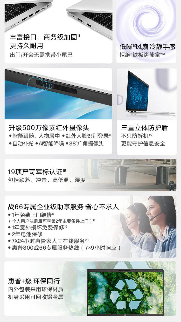 3899 元起,惠普战 66 六代锐龙版现已上架:搭载 AMD R5-7530U、R7-7730U